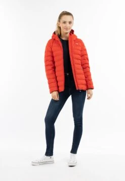 Schmuddelwedda Winterjassen Winterjas Dames Rood -Kledingwinkel eb25115b192030844ed2965f59c6587f