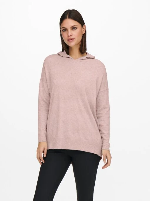 ONLY Hoodies Trui Nelly Dames Roze Gemêleerd -Kledingwinkel eb86ef6e8c763fd717229121746adb73 scaled