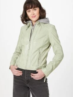 GIPSY Leren Jassen Tussenjas Stana Dames Mintgroen -Kledingwinkel eb9ff6a9ba8dedd6997f44eddeb07c11