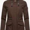 Marikoo Parkas Tussenparka Babetaa Dames Bruin -Kledingwinkel ef08098ce6ed5d5b2509bc005ad37ae6