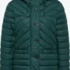 Winterjassen Winterjas Dames Donkergroen -Kledingwinkel ef6efdf68f3085f07c1c7281e8fc028f