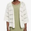 ESPRIT Ponchos & Kimonos Cape Dames Wit -Kledingwinkel f09a8929e230e1eb852dd25b87d37ade