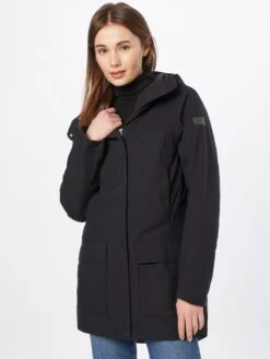 Schöffel Outdoor Jassen Functionele Jas Rotterdam Dames Zwart -Kledingwinkel f108b6be68f6354a7f89062b3c189f24