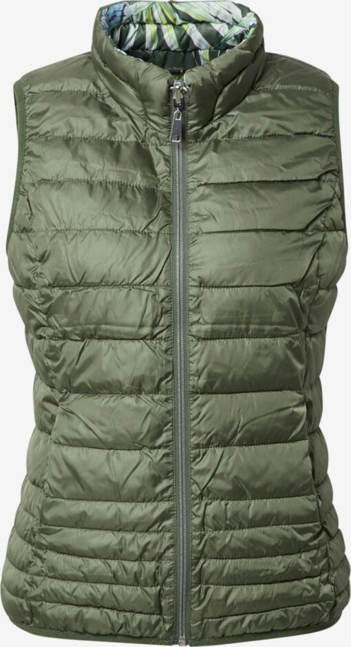 Taifun Bodywarmers Bodywarmer Dames Kaki / Lichtgroen -Kledingwinkel f16a5976b22c45cdcb2409b734e3e064 scaled