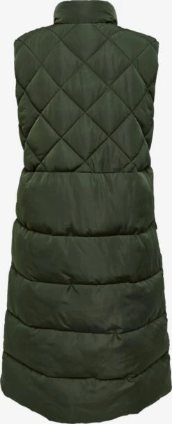 ONLY CARMAKOMA Bodywarmers Bodywarmer Stacy Dames Donkergroen -Kledingwinkel f4e3a595de9a70650e4d52367ee78f08