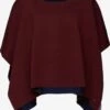 ESPRIT Ponchos & Kimonos Cape Dames Aubergine -Kledingwinkel f519067cc153cc6764d1e18c0568cd13