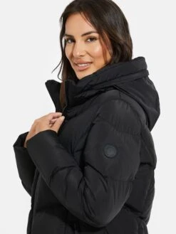 Threadbare Winterjassen Winterjas Pencil Dames Zwart -Kledingwinkel f5742fb6c89837021eb02793fdd76128