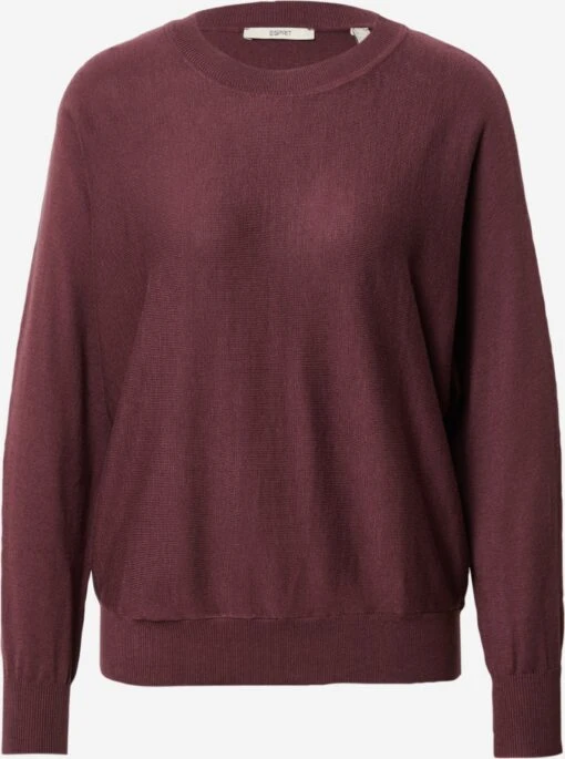 ESPRIT Basic Truien Trui Dames Bordeaux -Kledingwinkel f62bbd5371eb460f6626354b80408b1f scaled