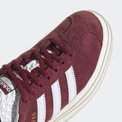 Adidas Originals Fashion Sneakers Sneakers Laag GAZELLE BOLD Dames Donkerrood -Kledingwinkel f711dd34551e92920f7434e15d0fde08