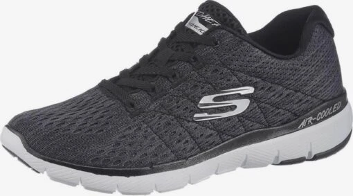 Skechers Running Sneakers Sneakers Laag Flex Appeal 3.0 Dames Zwart -Kledingwinkel f80f4e484c6898d66bdd33fa81012da8