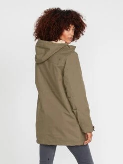 Volcom Parkas Winterparka LESS IS MORE Dames Beige -Kledingwinkel f9c79128f978ed69d68c87bc9b2def9e