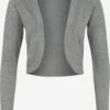 Kaffe Boleros Bolero Astrid Dames Grijs Gemêleerd -Kledingwinkel fa2e3f4a0c723496b5f05ff8158abc5c