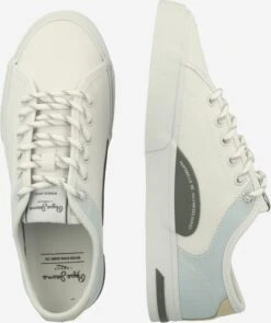 Pepe Jeans Skate Sneakers Sneakers Laag Kenton Road Dames Wit -Kledingwinkel fada627b2ca6fece510826f2f1c0f905