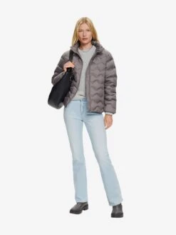 ESPRIT Tussenjassen Tussenjas Dames Stone Grey -Kledingwinkel fca049b8ff5e5ac3017ba1b731c4be8d