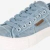 Dockers By Gerli Skate Sneakers Sneakers Laag Dames Smoky Blue -Kledingwinkel fd35bd18fec3f1e7b5c87c747a28a496