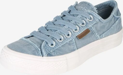 Dockers By Gerli Skate Sneakers Sneakers Laag Dames Smoky Blue -Kledingwinkel fd35bd18fec3f1e7b5c87c747a28a496