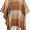 Vila Ponchos & Kimonos Cape Faelyn Dames Karamel / Lichtbruin / Donkerbruin -Kledingwinkel ffe1a24af5a1c0b80de4e7c68b362003